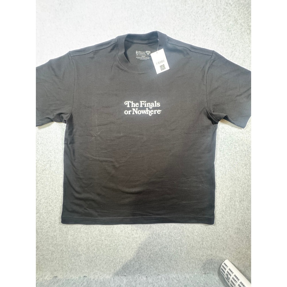 New York or Nowhere NBA Knicks 2026 Finals T-Shirt Mens XL Black KNPO2608-XL
